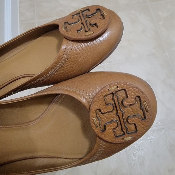 Tory Burch Leather Flats - Picture 3 of 4